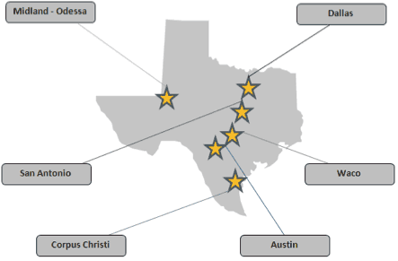 Grande Communications Map